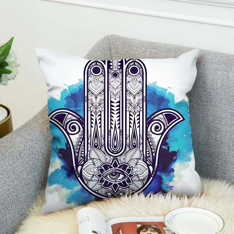 Двусторонний чехол для подушки 45 х45 см | Дом и сад