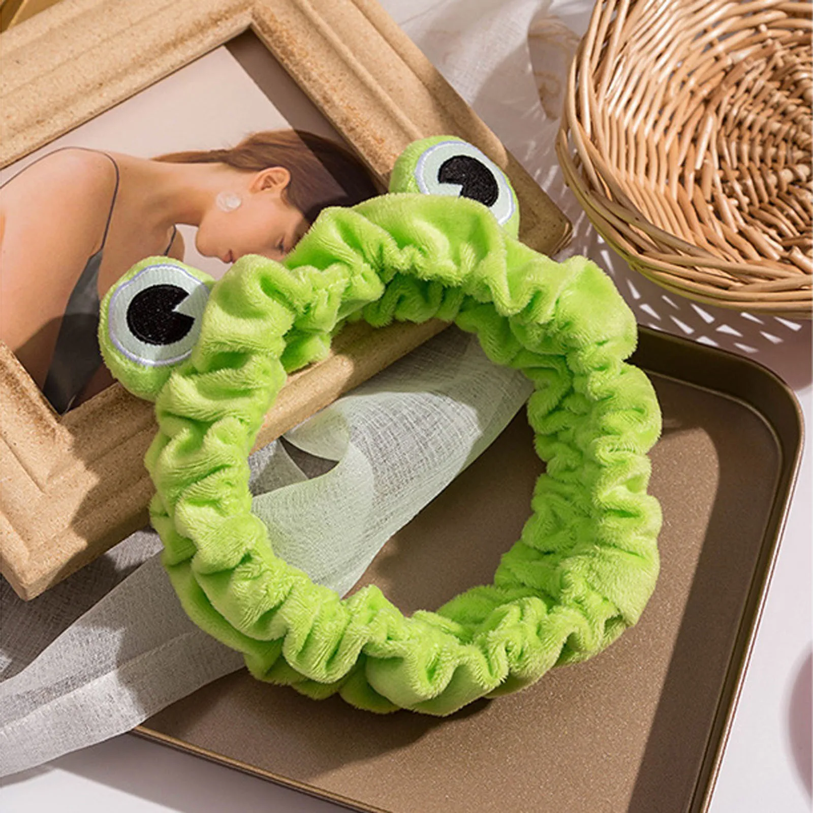 Повязка для волос с широкими полями женская цвет в ассортименте| |