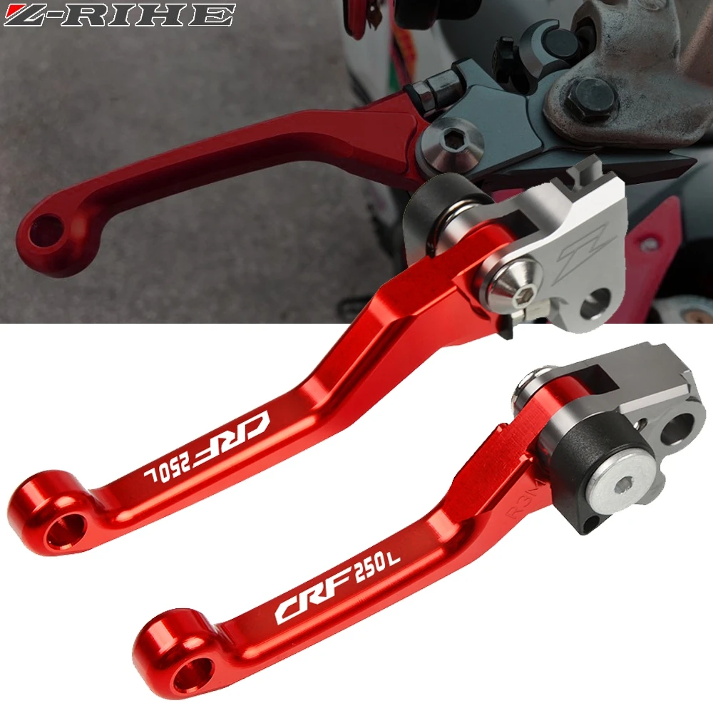 

Motocross Pit bike CNC For HONDA CRF250L 2012 2013 2014 2015 2016 2017 Pivot Foldable Brake Clutch Levers CRF 250L accessories