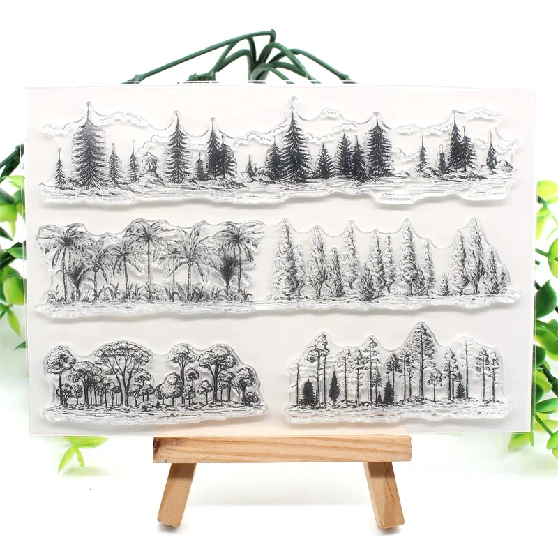 Прозрачные силиконовые штампы для скрапбукинга/изготовления открыток/Детские