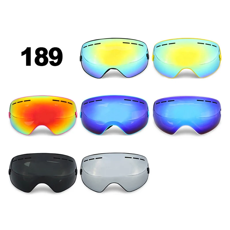 

Ski Goggles Double Anti-fog Outdoor Mountaineering Winter Snowboard Mask Snowmobile Goggles Skiing Glasses Prevention Snow Blind