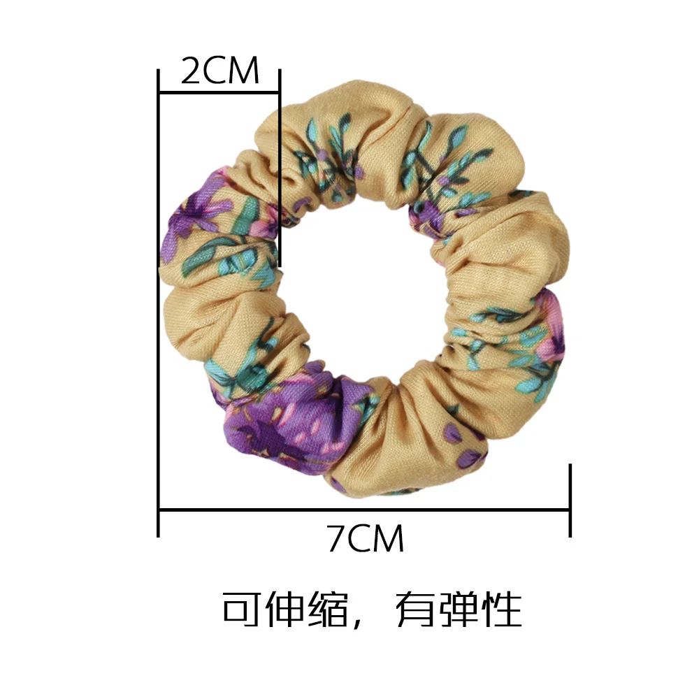 Женский эластичный обруч для волос с цветочным узором| |