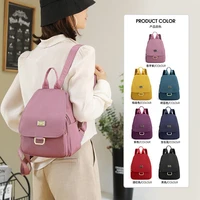 backpack crossbody bag for teenage girl plaid women shoulder phone purse korean style new trendy female 2021 solid color