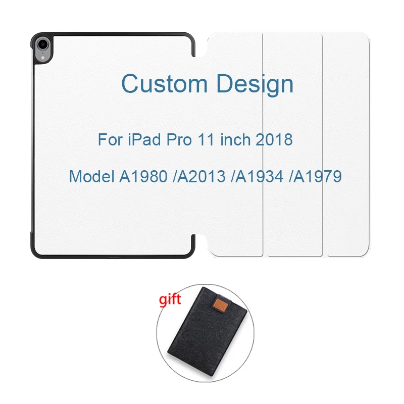 MTT заказной дизайн чехол для Apple iPad 9,7 дюймов Pro 10,5 11 12,9 тонкий PU кожаный флип стенд чехол смарт-чехол для планшета - Цвет: For Pro 11