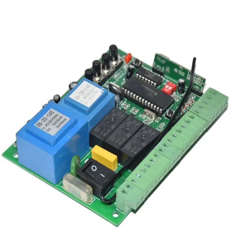 High Quality 1000W 2500kg Automatic GSM Sliding Gate Opener Motor Kit 6m Racks Hardware With Keyfobs For Sliding Gates Up To