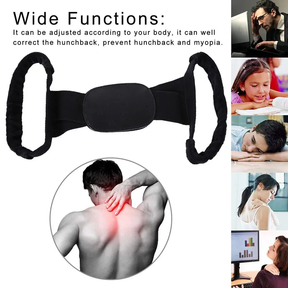 Регулируемый Корректор Осанки Спины ключицы позвоночника спины плеча Опора