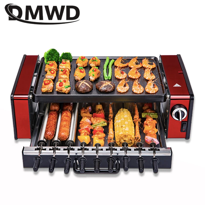 DMWD Бытовой электрической печи дым Бесплатная антипригарная электрическая форма