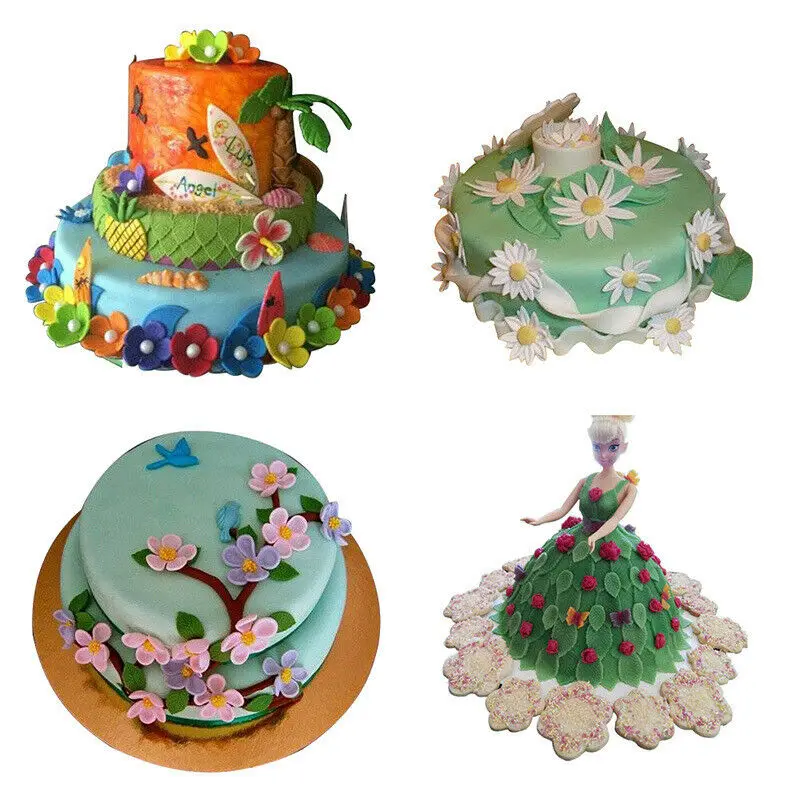 33 pieces /set Sugarcraft cake decoration tool set Fondant diver cutters tools Cookie Biscuit mold baking accessories | Дом и сад