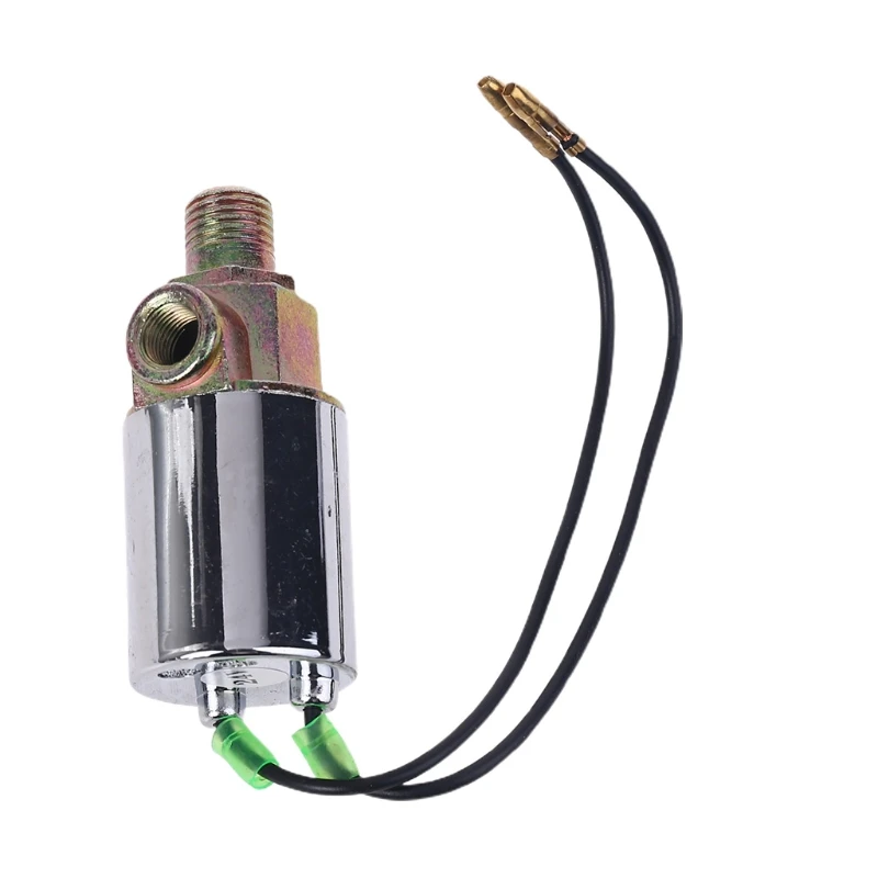 

1/4" Car Metal Train Air Horn Electric Solenoid Valve DC 12V A0NE
