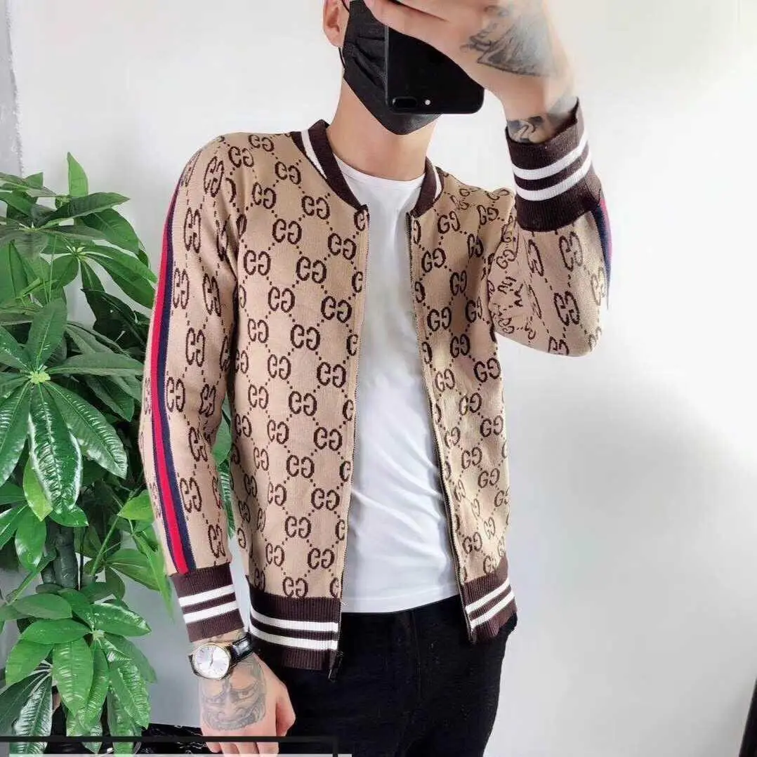 

Spring and Autumn New Zipper Jacket for Men