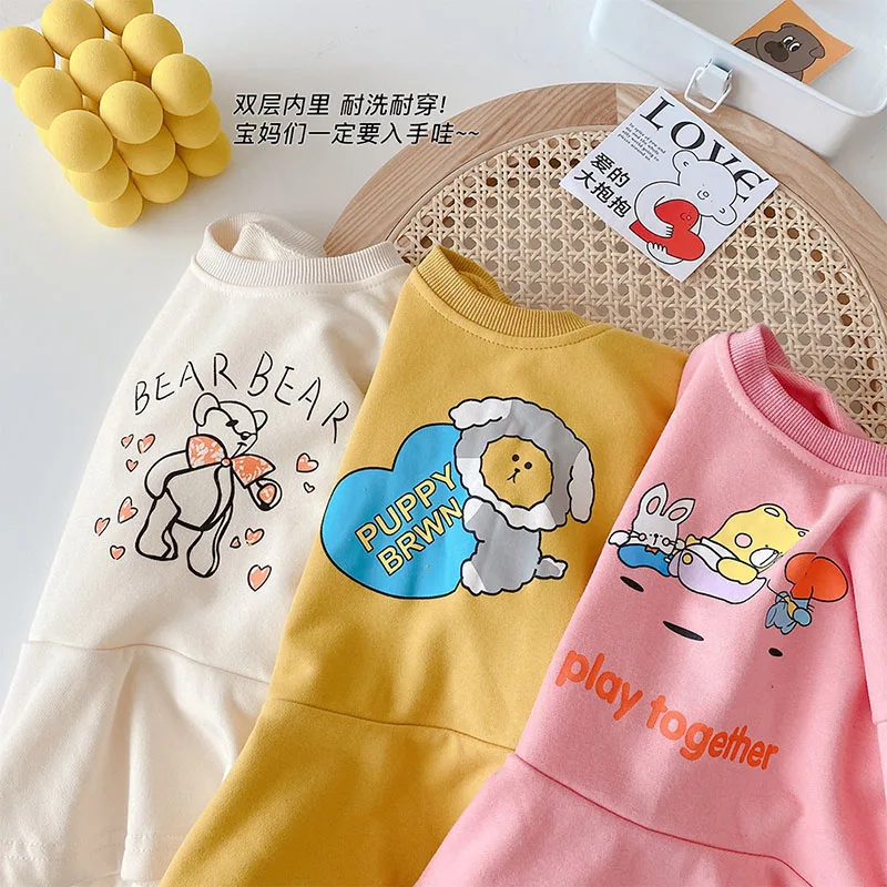 

MILANCEL 2021 Autumn Girls Clothes Causal Dress for Girls Cartoon Sweatshirts Dresses