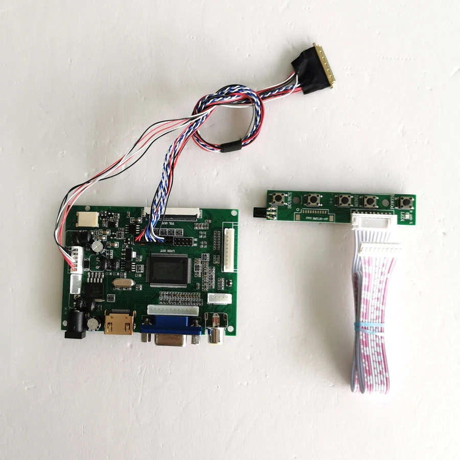 Для LP140WH2 WLED 1366*768 панель для ноутбука LG LVDS 40Pin кабель 14 &quot2AV + VGA ЖК-экран контроллер