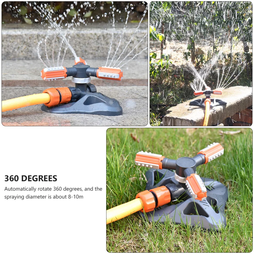 

1 Set/7PCS Sprinkler Water Driven Automatic Rotating Gardening Tool