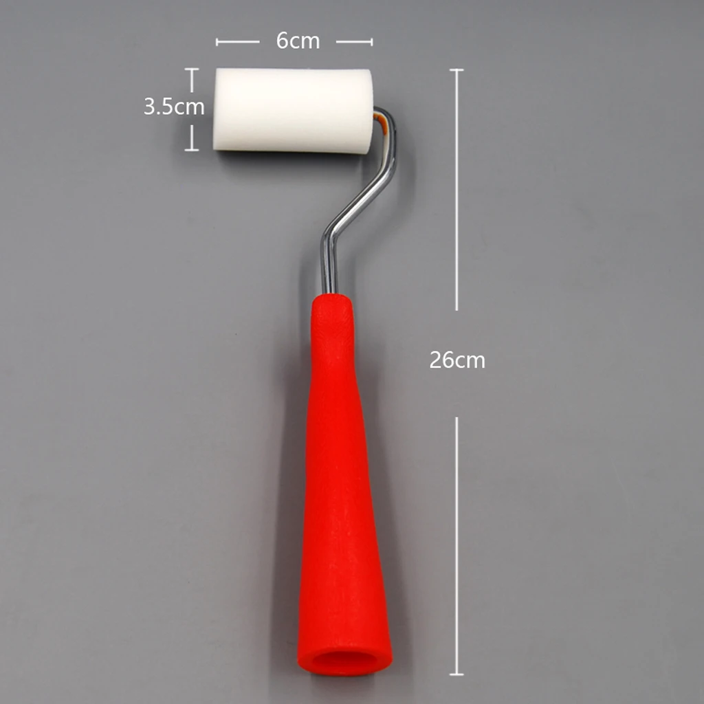 

Mini 240mm Wall Paint Roller Handle Sturdy Chrome Plated For Smooth Surface