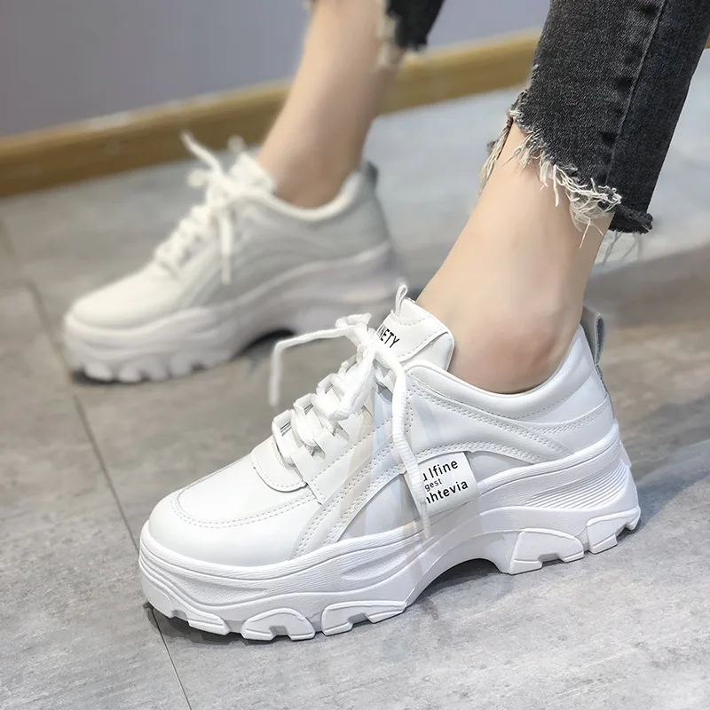 

2021 Girl Filas Breathable Air Maxs Running Dad Shoes Lightweight White Clunky Sneakers Thick-soled Sports Women's Casual Shoes