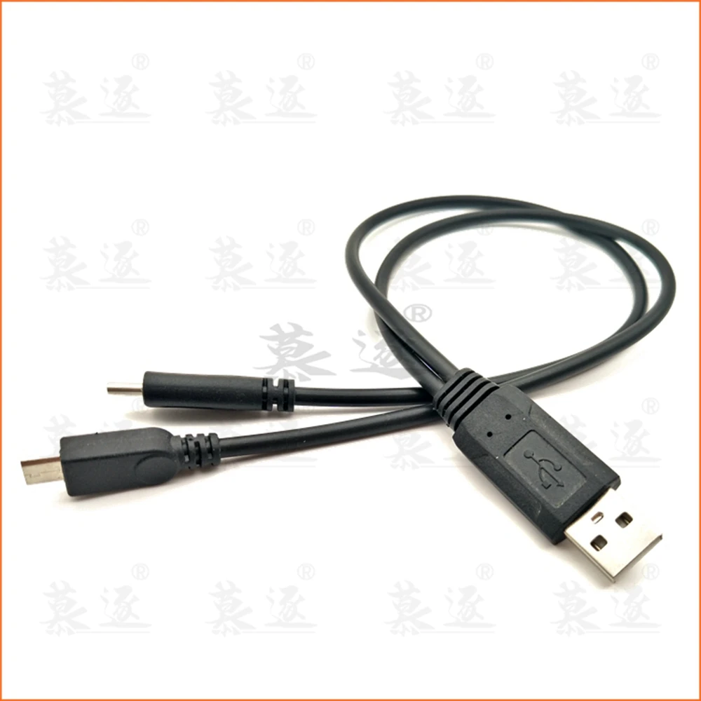 2 в 1 Micro USB Type C кабель для Samsung Xiaomi Быстрый зарядный Android сотовый телефон Microusb