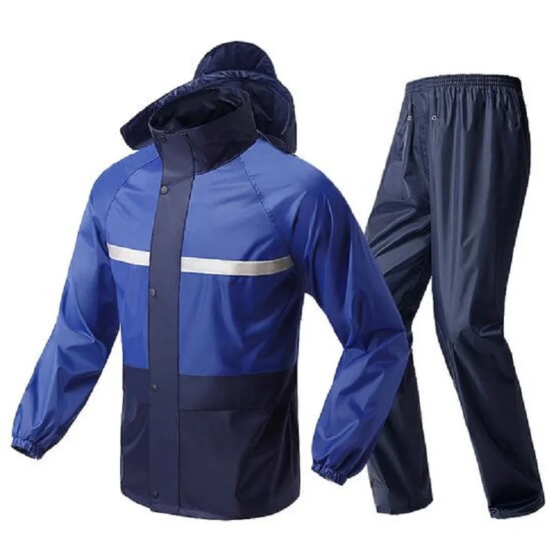 Водонепроницаемый дорожный дождевик мотоциклетный плащ для работы и велосипеда