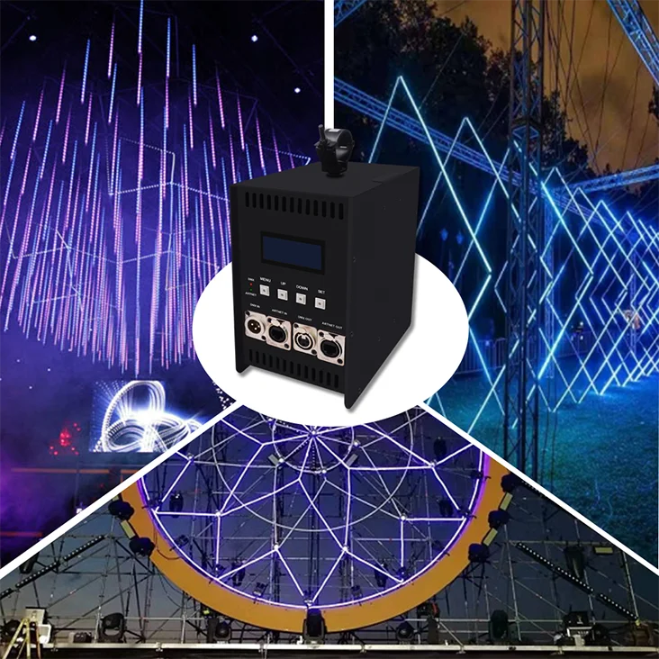 Встроенный блок питания светодиодный светильник Artnet Eternet для SPI/DMX pixel выходной