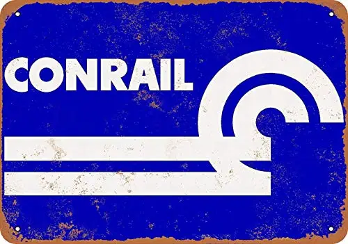 

12x16 металлический знак-Conrail-винтажный настенный Декор для дома