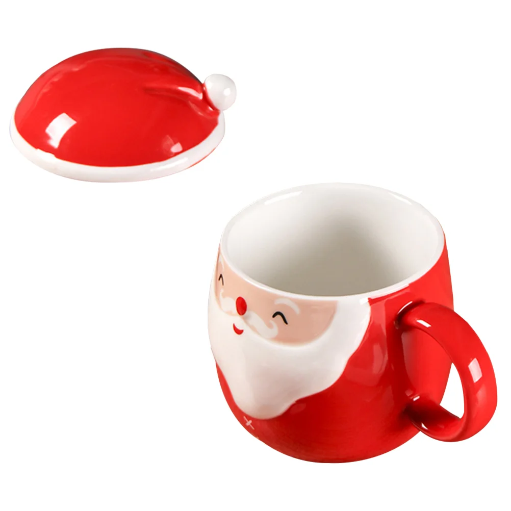 

1 Set Christmas Coffee Mug Ceramic Water Cup Adorable Cup Delicate Mug