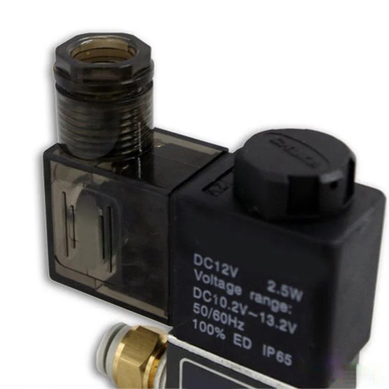 Соленоидный клапан DC12V и разъем 6 мм для Arduino высокоскоростной фотографии капли воды