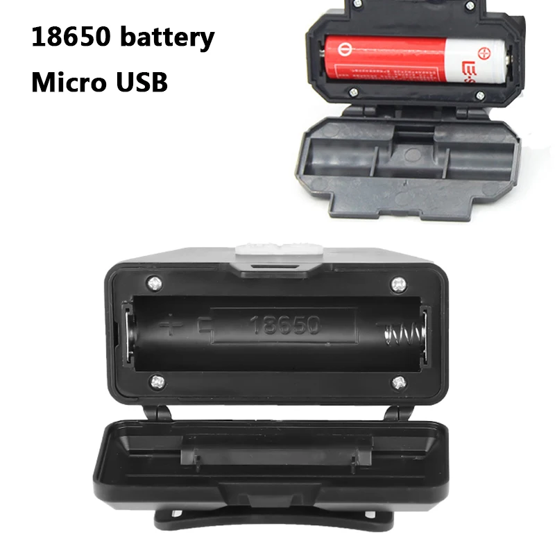 XP-G Q5 COB светодиодный фсветильник рь для рыбалки с аккумулятором 18650 | Лампы и