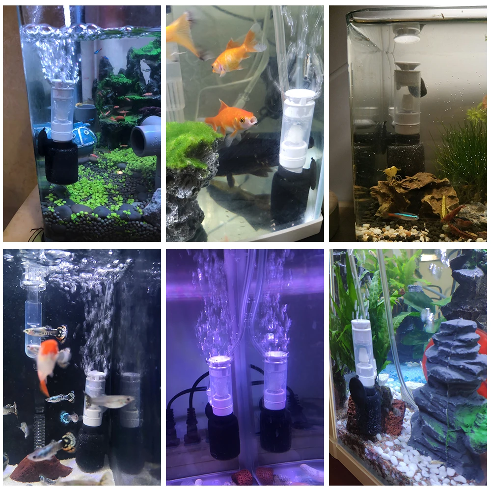 Мини-фильтр для аквариумов тихий погружной мини-фильтр аксессуары насоса | Дом и