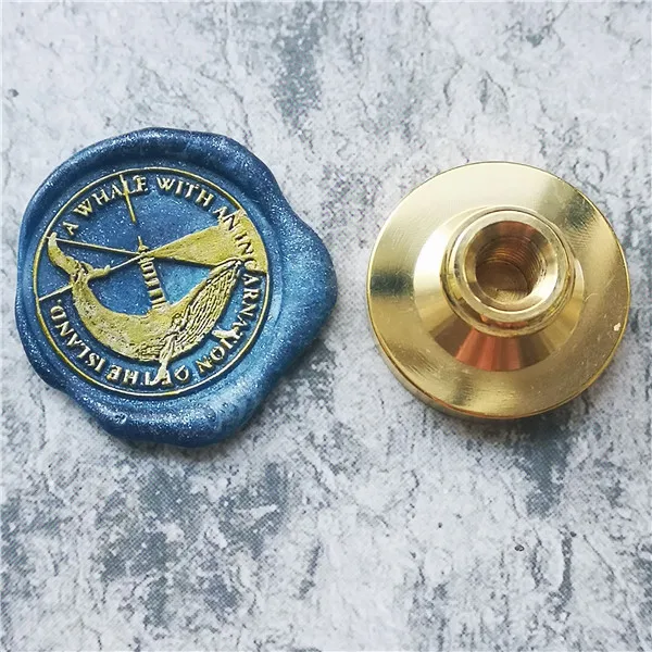 Восковой штамп маяков воплощения Кита Ретро деревянный восковая печать