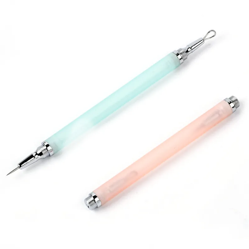 2шт черная головка очиститель пор для удаления угрей акне иглы прыщей