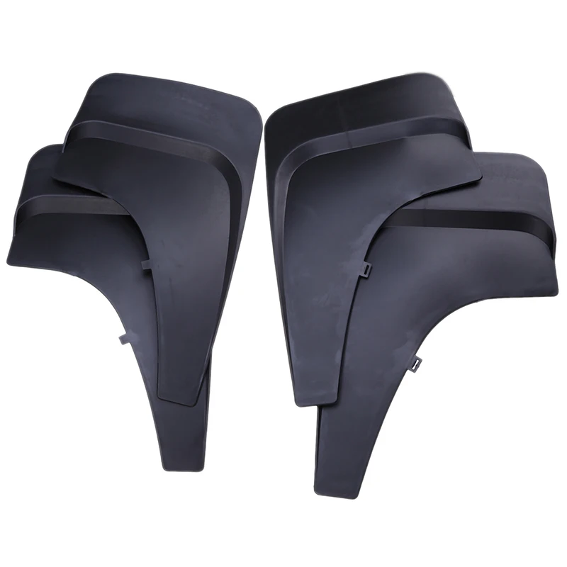 Черные универсальные брызговики posbay для передних и задних брызг грузовиков