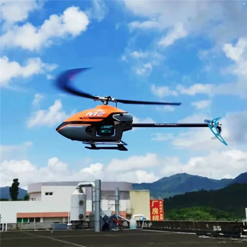 OMPHOBBY M2 6CH 3D бесщеточный двойной двигатель RC вертолет BNF с 4 в 1 летным