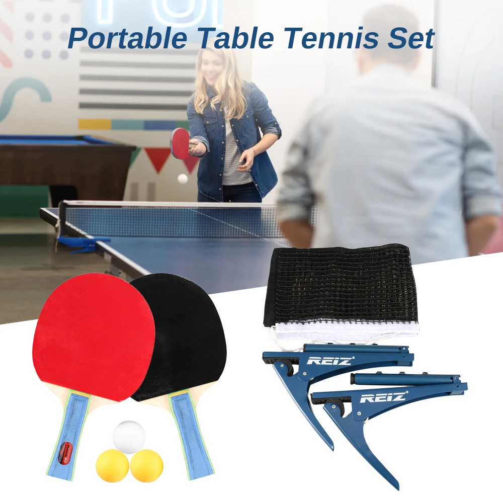 

2Pcs New Upgraded Carbon Table Tennis Racket Set Super Powerful Ping Pong Racket Bat for Indoor Outdoor Adult Training Kit