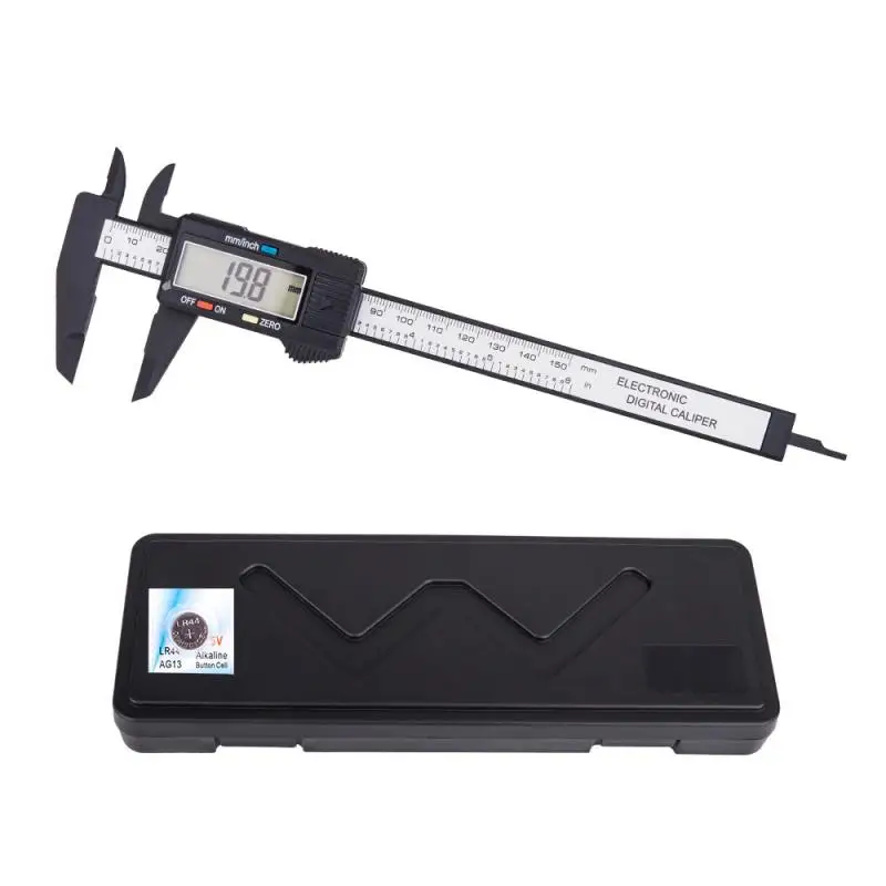

lightweight Electronic Digital Display Caliper 0 To 150Mm Large LCD Display Digital Direct Read Micrometer Ruler Measuring Tool