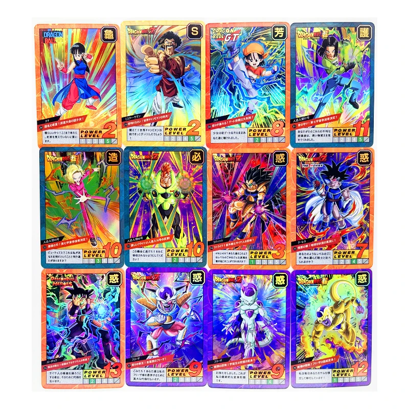 54 шт./компл. Dragon Ball Z GT Burst No.1 суперсайянские герои Боевая карточка Ultra Instinct Goku Vegeta