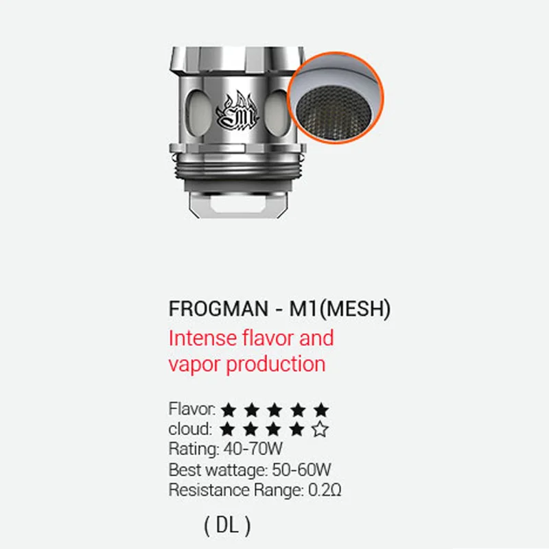 5 шт./лот электронная сигарета Vaptio Paragon 0.15ohm 0.2ohm сетка/полоса катушки подходит C2