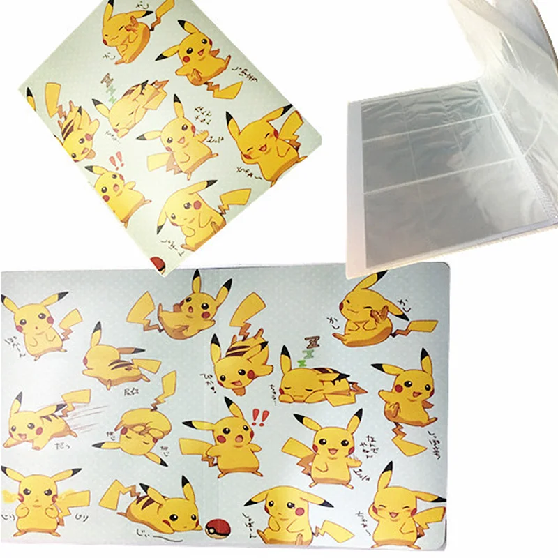 Карты Альбомы для Pokemon карты игрушки коллекция книг большой размер подарки детей