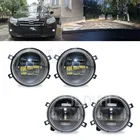 2x светодиодные противотуманные фары янтарно-белые лампы PTF для Ford Focus 2 3rеnаulтSuzukiNissanРеugеоtМitsubishiLada Niva 4x4 городские фары s