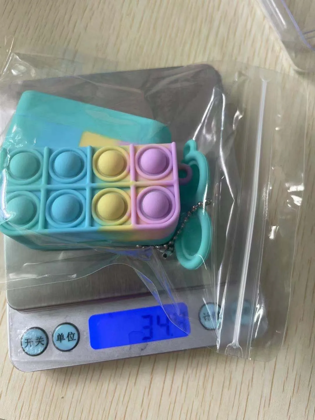 

Relive Stress Pops Fidget Toys For Airpods 2 1 Decompression Protective Cover Solid Color Popit Bubble Wireless Earphone Sleeve