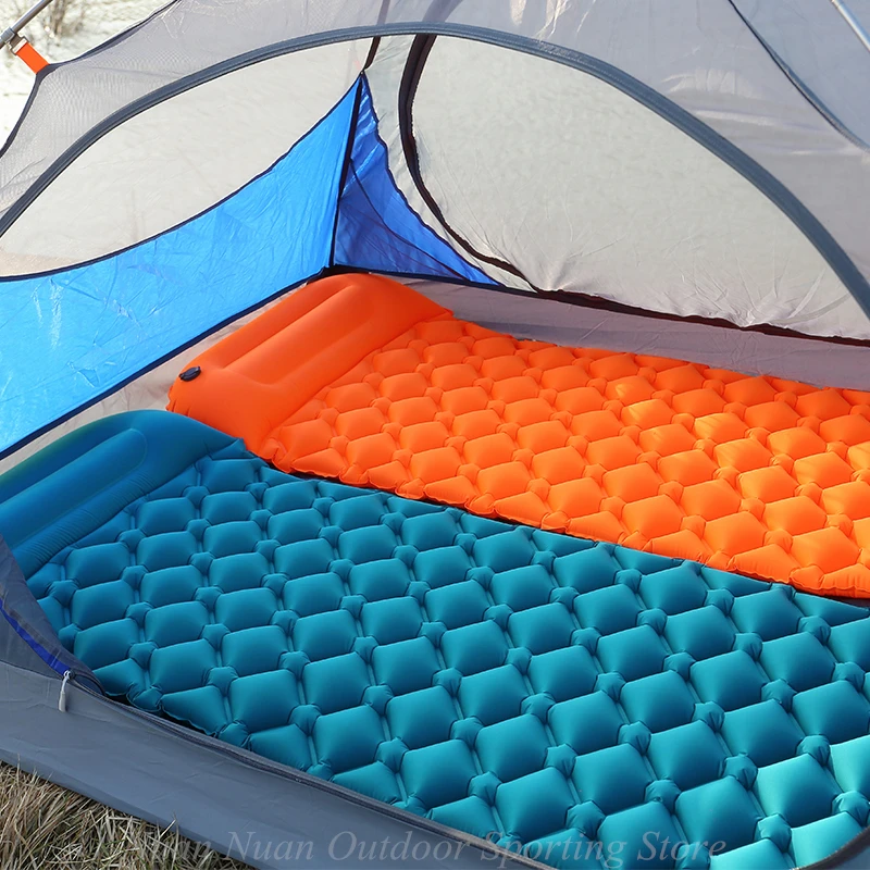 Влагонепроницаемые коврики для кемпинга на 2 человека надувная подушка пляжное