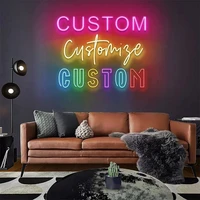 custom neon sign business logo neon led neon sign bedroom wedding birthday party restaurant private custom wall decor name sign
