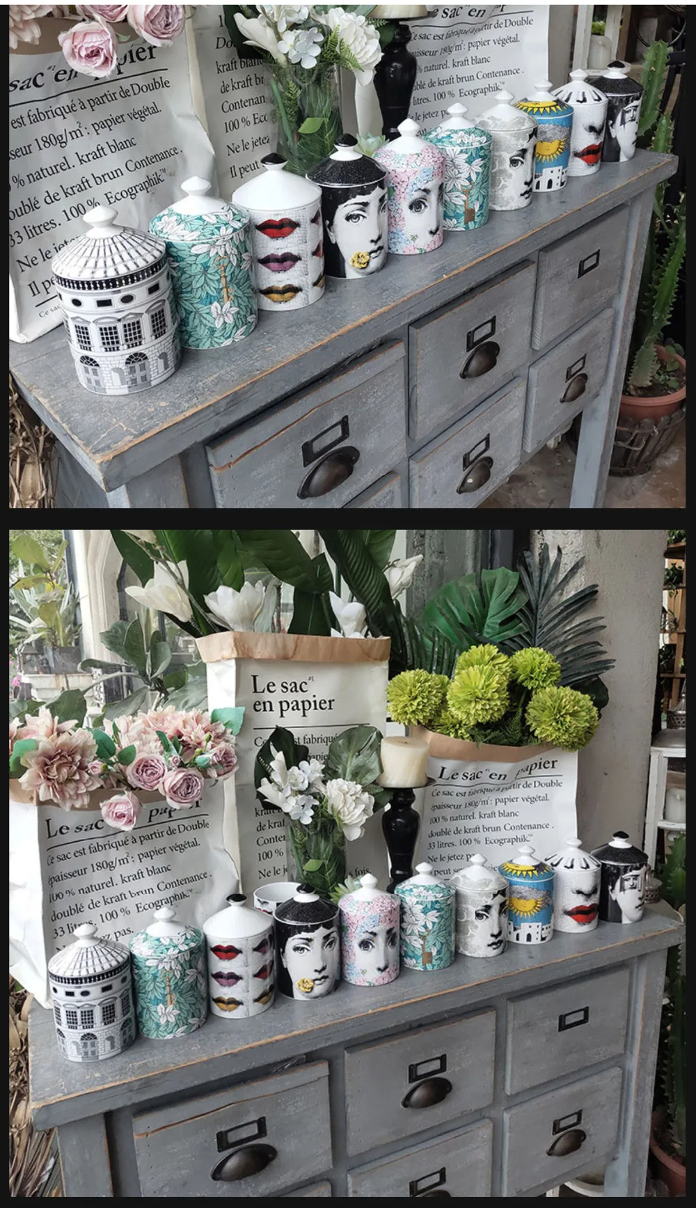 Женский подсвечник в виде темного облака канделябр украшение для дома