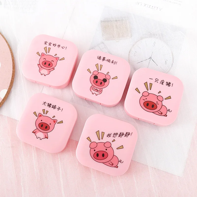 Портативная дорожная косметичка милый акриловый Органайзер для косметики ящик