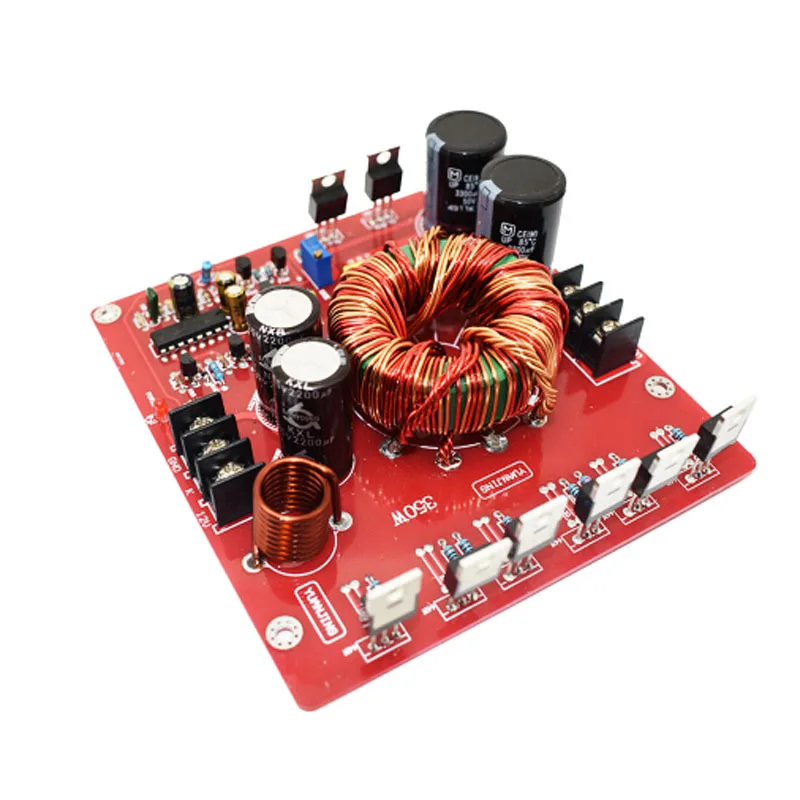 DC12V boost доска Настройка напряжения 30% высокое Питание 350 Вт HiFi усилитель