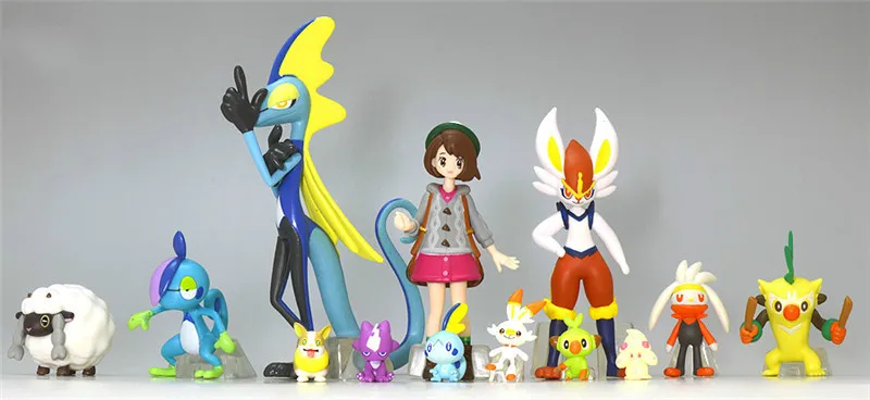 Bandai Покемон масштаб мира галар область экшн-фигурки коллекционные модели