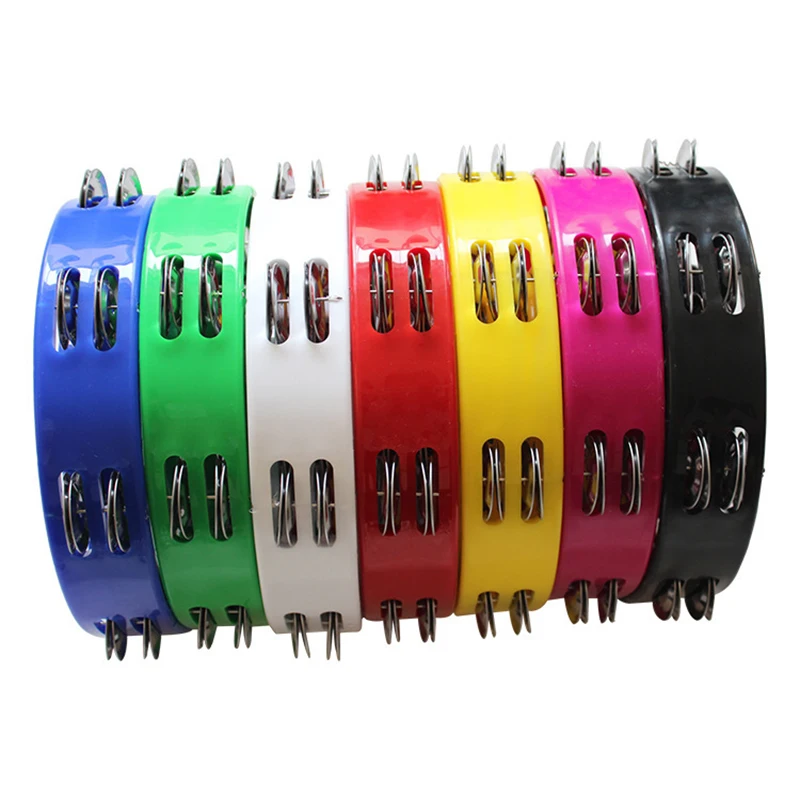 1 шт. бубен перкуссия Музыкальные инструменты ручной Колокольчик для вечеринки