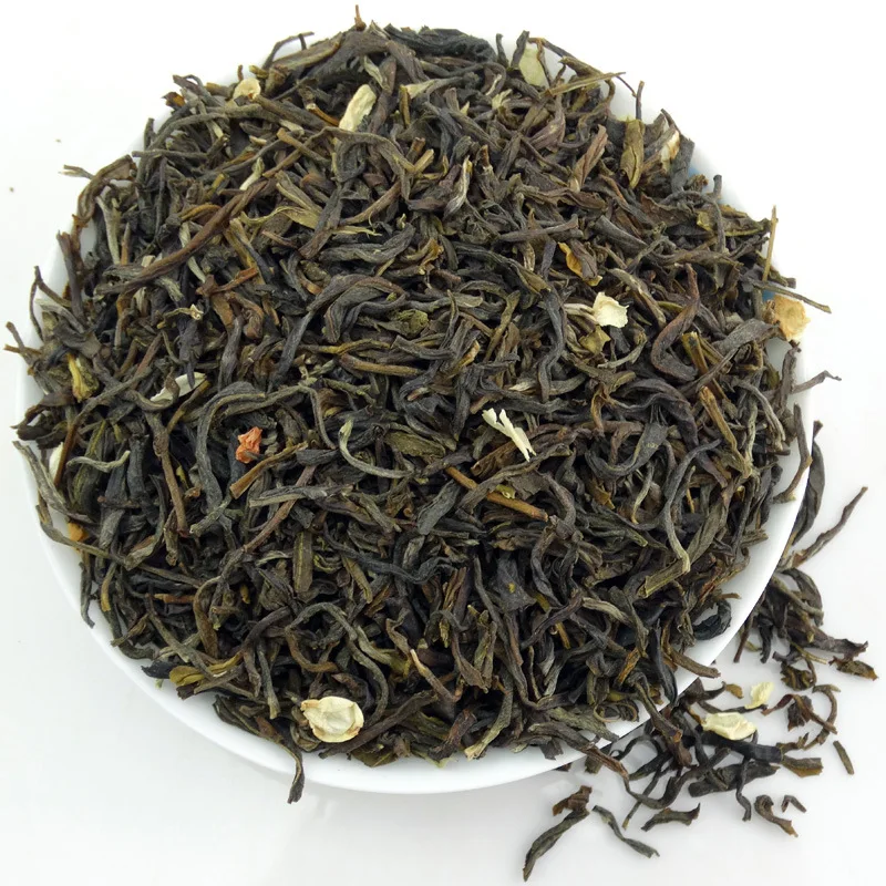 

2021 China Jasmine Flower Green CN Tea Real Organic New Early Spring Jasmine Tea