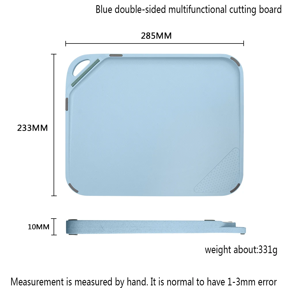 Разделочная доска для пшеницы Двойная маленькая наклонная многофункциональная
