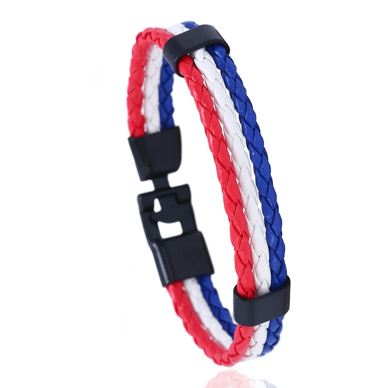 Мужские и женские кожаные браслеты из нержавеющей стали Испания Германия