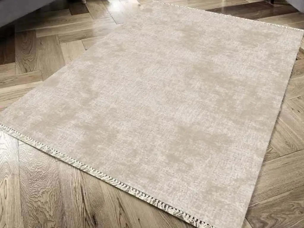 

Non-slip base digital printing velvet carpet Duru cream 80x140 Cm