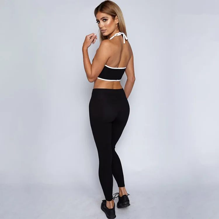 

New Women Yoga Sets Seamless Long Sleeve Crop Top High Waist Gym Fitness Leggings High Waist Sports Set Leggings Pants And Top